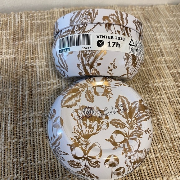 2 NEW VINTER 2018. The scent of frosty nights. Scented candle in metal tin - Picture 4 of 5